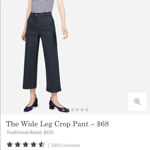 Everlane Wide-Leg Crop Pant